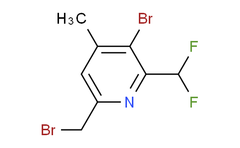AM123176 | 1805930-71-5 | 3-Bromo-6-(bromomethyl)-2-(difluoromethyl)-4-methylpyridine