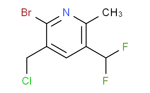 AM123180 | 1804850-44-9 | 2-Bromo-3-(chloromethyl)-5-(difluoromethyl)-6-methylpyridine