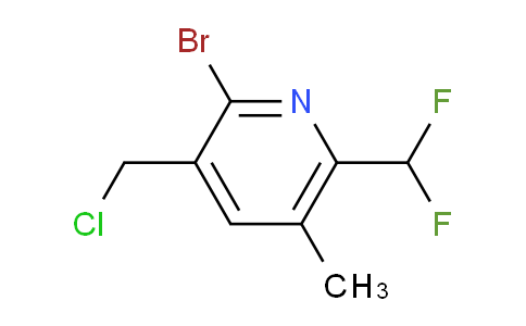 AM123181 | 1806912-54-8 | 2-Bromo-3-(chloromethyl)-6-(difluoromethyl)-5-methylpyridine