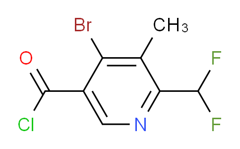 AM123182 | 1806995-46-9 | 4-Bromo-2-(difluoromethyl)-3-methylpyridine-5-carbonyl chloride
