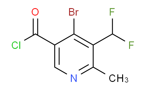 AM123187 | 1805376-71-9 | 4-Bromo-3-(difluoromethyl)-2-methylpyridine-5-carbonyl chloride