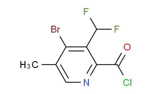 AM123189 | 1805938-49-1 | 4-Bromo-3-(difluoromethyl)-5-methylpyridine-2-carbonyl chloride