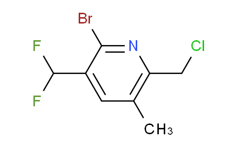 AM123192 | 1805431-52-0 | 2-Bromo-6-(chloromethyl)-3-(difluoromethyl)-5-methylpyridine