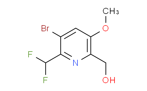 AM123200 | 1805427-90-0 | 3-Bromo-2-(difluoromethyl)-5-methoxypyridine-6-methanol