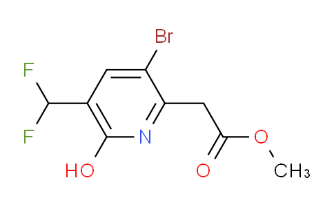 AM123205 | 1806868-44-9 | Methyl 3-bromo-5-(difluoromethyl)-6-hydroxypyridine-2-acetate