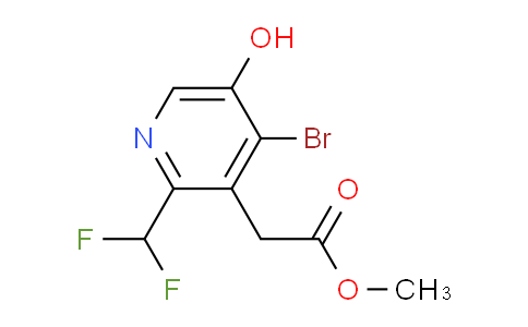 AM123208 | 1805349-68-1 | Methyl 4-bromo-2-(difluoromethyl)-5-hydroxypyridine-3-acetate