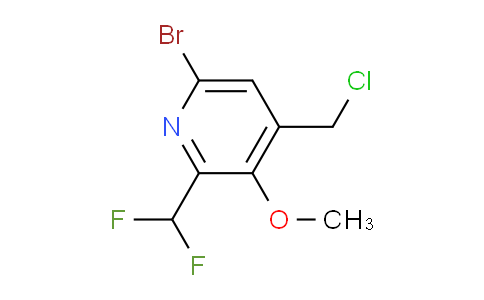 AM123210 | 1805242-83-4 | 6-Bromo-4-(chloromethyl)-2-(difluoromethyl)-3-methoxypyridine