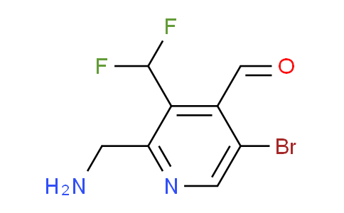 AM123215 | 1805342-91-9 | 2-(Aminomethyl)-5-bromo-3-(difluoromethyl)pyridine-4-carboxaldehyde