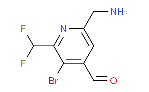 AM123222 | 1806868-15-4 | 6-(Aminomethyl)-3-bromo-2-(difluoromethyl)pyridine-4-carboxaldehyde