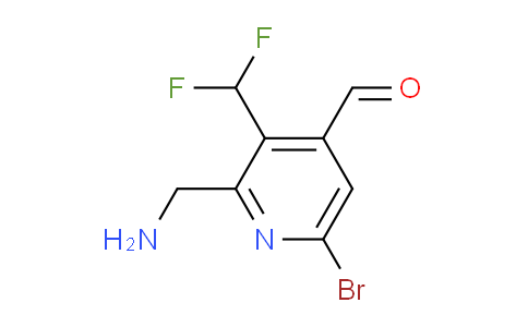AM123224 | 1805452-95-2 | 2-(Aminomethyl)-6-bromo-3-(difluoromethyl)pyridine-4-carboxaldehyde