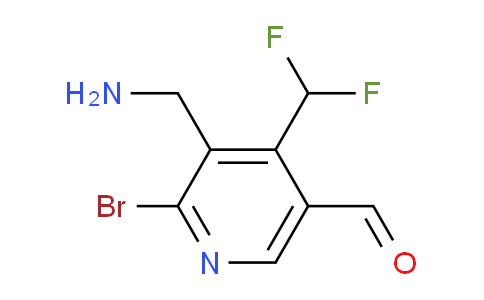 AM123233 | 1805343-02-5 | 3-(Aminomethyl)-2-bromo-4-(difluoromethyl)pyridine-5-carboxaldehyde