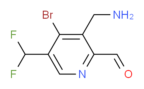 AM123241 | 1805352-33-3 | 3-(Aminomethyl)-4-bromo-5-(difluoromethyl)pyridine-2-carboxaldehyde