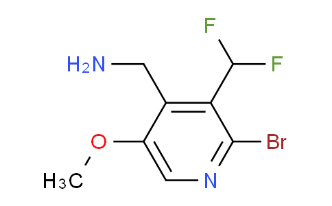 AM123250 | 1805420-20-5 | 4-(Aminomethyl)-2-bromo-3-(difluoromethyl)-5-methoxypyridine