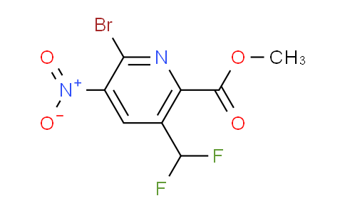 AM123251 | 1806865-22-4 | Methyl 2-bromo-5-(difluoromethyl)-3-nitropyridine-6-carboxylate