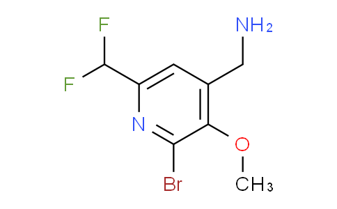 AM123253 | 1805420-34-1 | 4-(Aminomethyl)-2-bromo-6-(difluoromethyl)-3-methoxypyridine