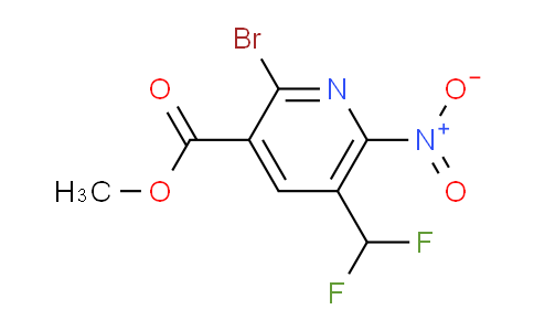 AM123256 | 1806915-73-0 | Methyl 2-bromo-5-(difluoromethyl)-6-nitropyridine-3-carboxylate