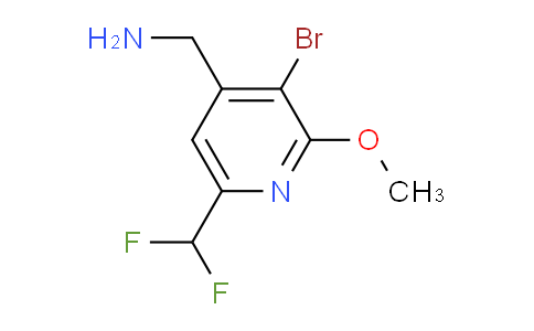 AM123259 | 1805340-47-9 | 4-(Aminomethyl)-3-bromo-6-(difluoromethyl)-2-methoxypyridine