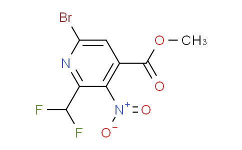AM123262 | 1804432-63-0 | Methyl 6-bromo-2-(difluoromethyl)-3-nitropyridine-4-carboxylate