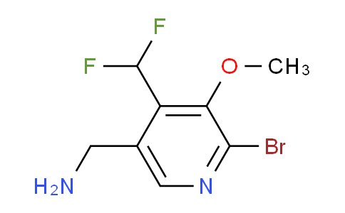 AM123264 | 1805420-65-8 | 5-(Aminomethyl)-2-bromo-4-(difluoromethyl)-3-methoxypyridine