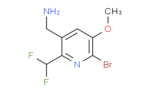 AM123265 | 1805162-70-2 | 3-(Aminomethyl)-6-bromo-2-(difluoromethyl)-5-methoxypyridine