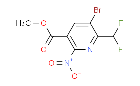 AM123268 | 1804980-30-0 | Methyl 3-bromo-2-(difluoromethyl)-6-nitropyridine-5-carboxylate