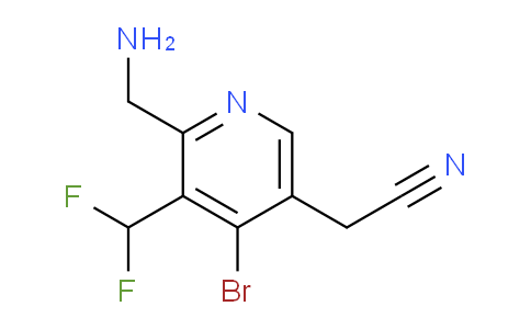 AM123287 | 1806972-00-8 | 2-(Aminomethyl)-4-bromo-3-(difluoromethyl)pyridine-5-acetonitrile
