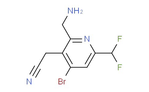AM123289 | 1805253-64-8 | 2-(Aminomethyl)-4-bromo-6-(difluoromethyl)pyridine-3-acetonitrile