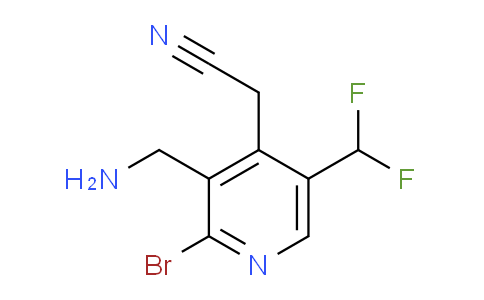 AM123300 | 1805037-88-0 | 3-(Aminomethyl)-2-bromo-5-(difluoromethyl)pyridine-4-acetonitrile