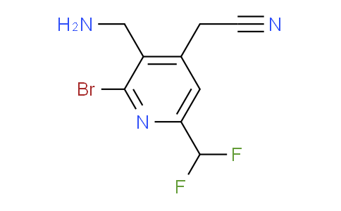 AM123301 | 1806923-18-1 | 3-(Aminomethyl)-2-bromo-6-(difluoromethyl)pyridine-4-acetonitrile