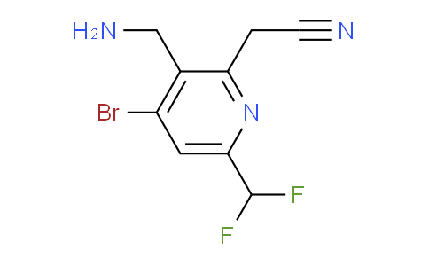 AM123304 | 1804844-32-3 | 3-(Aminomethyl)-4-bromo-6-(difluoromethyl)pyridine-2-acetonitrile