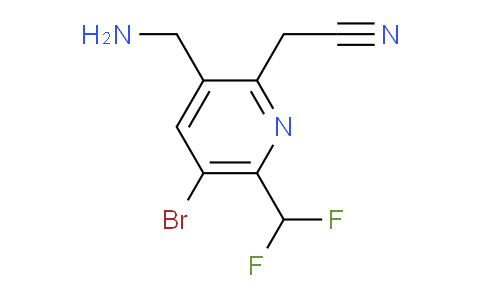 AM123312 | 1806867-88-8 | 3-(Aminomethyl)-5-bromo-6-(difluoromethyl)pyridine-2-acetonitrile