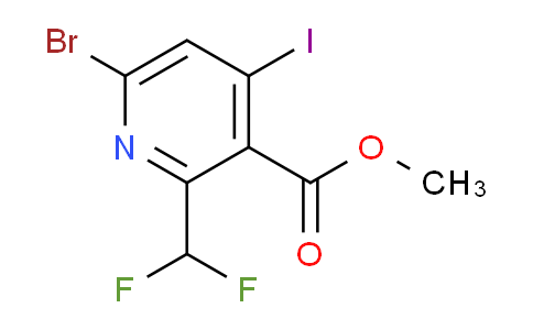 AM123315 | 1806911-28-3 | Methyl 6-bromo-2-(difluoromethyl)-4-iodopyridine-3-carboxylate