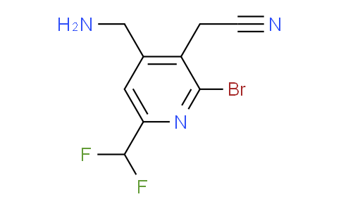 AM123316 | 1804844-35-6 | 4-(Aminomethyl)-2-bromo-6-(difluoromethyl)pyridine-3-acetonitrile