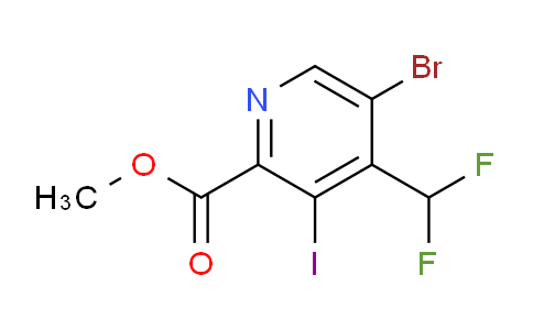 AM123323 | 1806871-36-2 | Methyl 5-bromo-4-(difluoromethyl)-3-iodopyridine-2-carboxylate