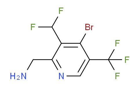 AM123334 | 1805360-17-1 | 2-(Aminomethyl)-4-bromo-3-(difluoromethyl)-5-(trifluoromethyl)pyridine