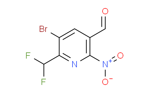 AM123335 | 1805249-64-2 | 3-Bromo-2-(difluoromethyl)-6-nitropyridine-5-carboxaldehyde