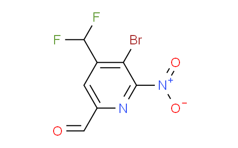 AM123336 | 1807000-47-0 | 3-Bromo-4-(difluoromethyl)-2-nitropyridine-6-carboxaldehyde