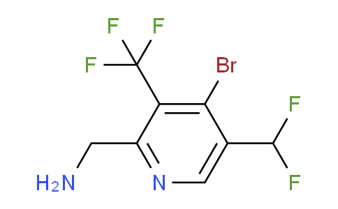 AM123337 | 1806923-05-6 | 2-(Aminomethyl)-4-bromo-5-(difluoromethyl)-3-(trifluoromethyl)pyridine