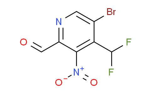 AM123338 | 1806914-69-1 | 5-Bromo-4-(difluoromethyl)-3-nitropyridine-2-carboxaldehyde