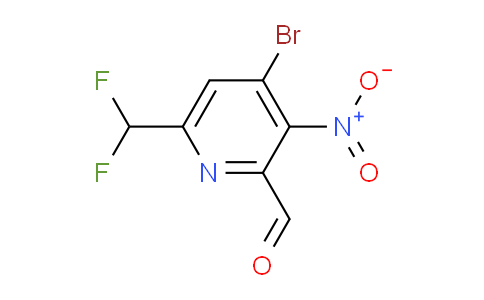 AM123344 | 1806858-20-7 | 4-Bromo-6-(difluoromethyl)-3-nitropyridine-2-carboxaldehyde