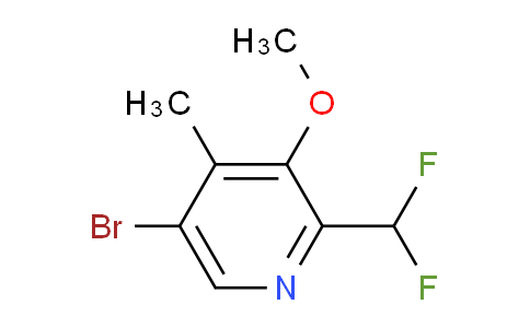 AM123346 | 1805919-99-6 | 5-Bromo-2-(difluoromethyl)-3-methoxy-4-methylpyridine