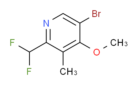 5-Bromo-2-(difluoromethyl)-4-methoxy-3-methylpyridine