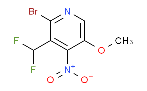2-Bromo-3-(difluoromethyl)-5-methoxy-4-nitropyridine