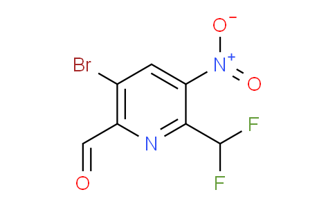 AM123354 | 1805249-80-2 | 5-Bromo-2-(difluoromethyl)-3-nitropyridine-6-carboxaldehyde