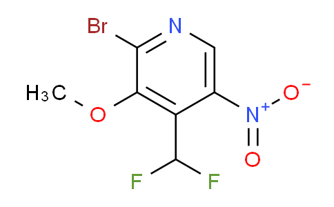 AM123356 | 1806867-14-0 | 2-Bromo-4-(difluoromethyl)-3-methoxy-5-nitropyridine