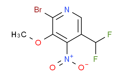 AM123361 | 1805417-58-6 | 2-Bromo-5-(difluoromethyl)-3-methoxy-4-nitropyridine