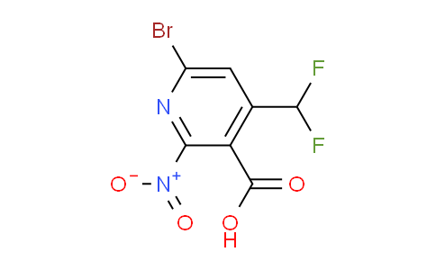 AM123370 | 1804980-11-7 | 6-Bromo-4-(difluoromethyl)-2-nitropyridine-3-carboxylic acid