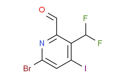 AM123372 | 1805366-20-4 | 6-Bromo-3-(difluoromethyl)-4-iodopyridine-2-carboxaldehyde