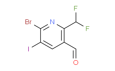 AM123376 | 1804890-62-7 | 2-Bromo-6-(difluoromethyl)-3-iodopyridine-5-carboxaldehyde