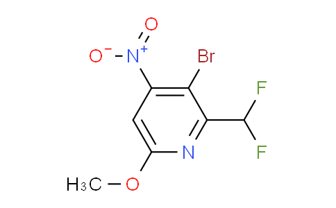 AM123377 | 1805418-01-2 | 3-Bromo-2-(difluoromethyl)-6-methoxy-4-nitropyridine